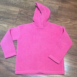 Girls pull over hooded sweatshirt